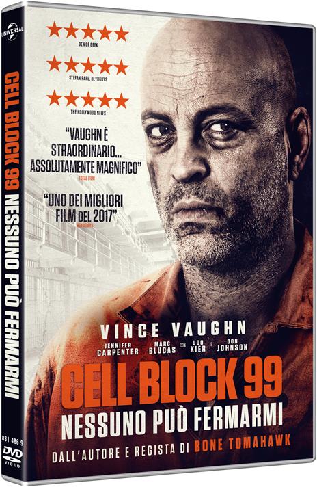 Cell Block 99. Nessuno può fermarmi (DVD) di S. Craig Zahler - DVD