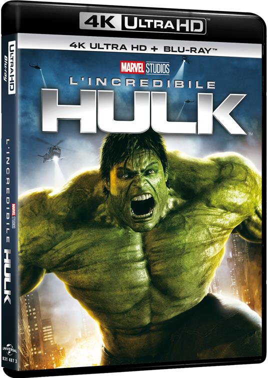 L' incredibile Hulk (Blu-ray Ultra HD 4K) di Louis Leterrier