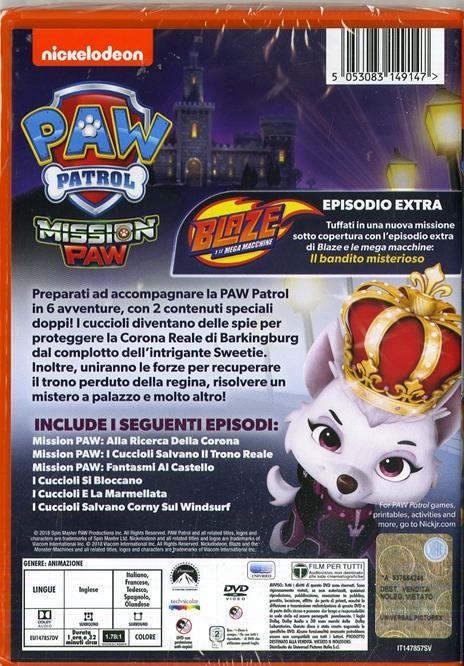 Paw Patrol. Mission Paw (DVD) - DVD - 2