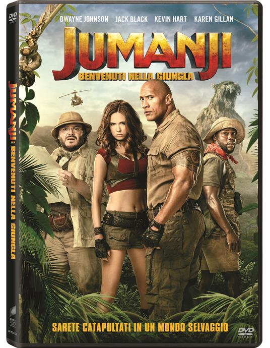 Jumanji. Benvenuti nella giungla (DVD) di Jake Kasdan - DVD