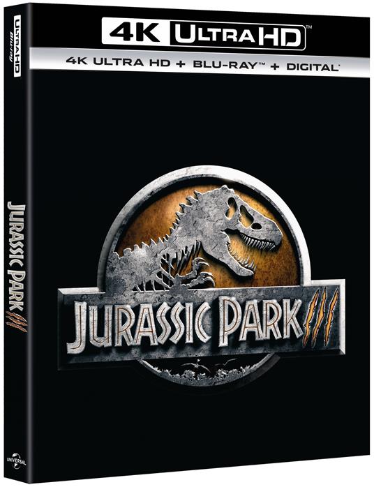 Jurassic Park 3 (Blu-ray + Blu-ray 4K Ultra HD) di Joe Johnston - Blu-ray + Blu-ray Ultra HD 4K