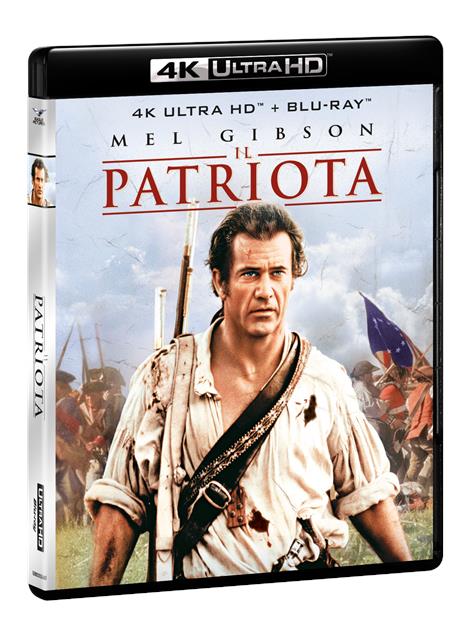 Il patriota (Blu-ray + Blu-ray Ultra HD 4K) di Roland Emmerich - Blu-ray + Blu-ray Ultra HD 4K