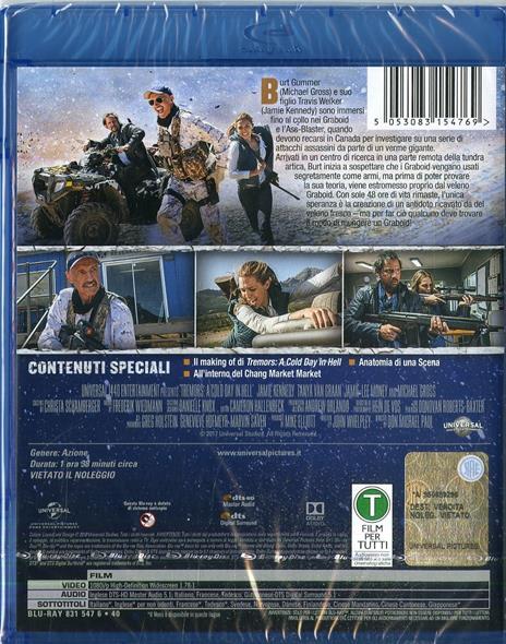 Tremors: A Cold Day in Hell (Blu-ray) di Don Michael Paul - Blu-ray - 2