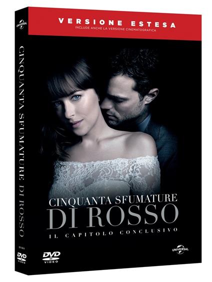 Cinquanta sfumature di rosso. Versione estesa. Con Digibook (DVD) di James Foley - DVD