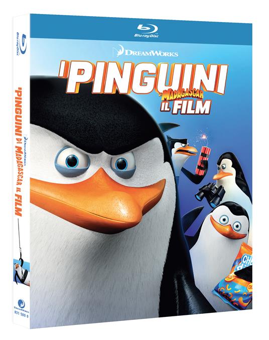 I pinguini di Madagascar (Blu-ray) di Eric Darnell,Simon J. Smith - Blu-ray
