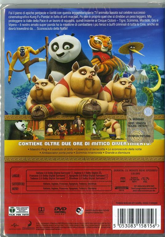 Kung Fu Panda. Lo sconosciuto della notte (DVD) - DVD - 2