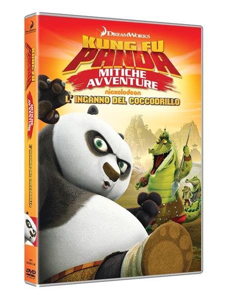 Kung Fu Panda mitiche avventure. L'inganno del coccodrillo (DVD) - DVD