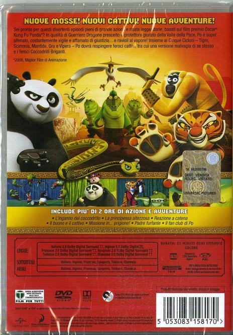 Kung Fu Panda mitiche avventure. L'inganno del coccodrillo (DVD) - DVD - 2