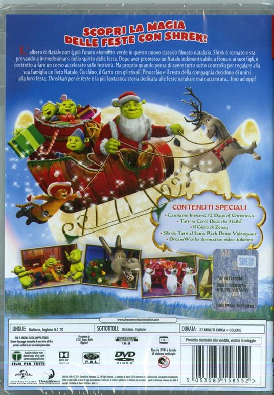 Shrekkati per le feste (DVD) di Gary Trousdale - DVD - 2