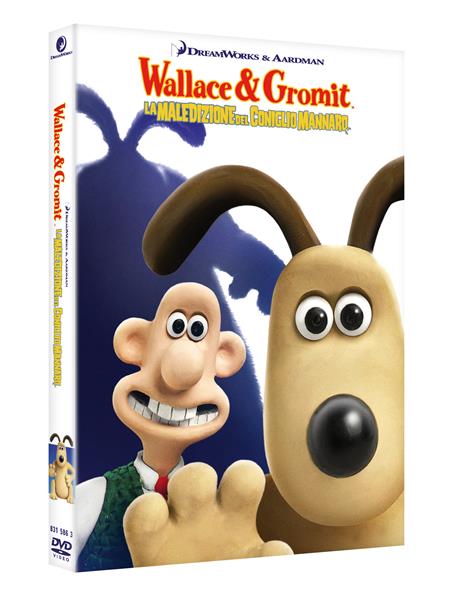 Wallace & Gromit La maledizione del coniglio mannaro (DVD) di Steve Box,Nick Park - DVD