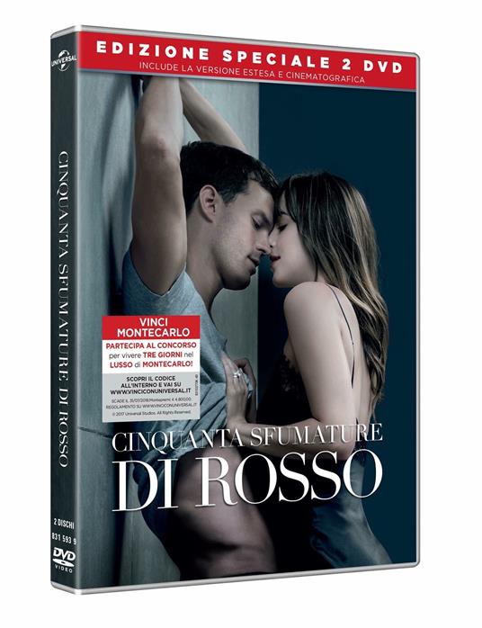 Cinquanta sfumature di rosso. Edizione Speciale (2 DVD) di James Foley - DVD