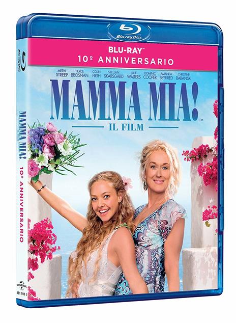Mamma mia. 10th Anniversary Edition con Bonus Disc (2 Blu-ray) di Phyllida Lloyd - Blu-ray