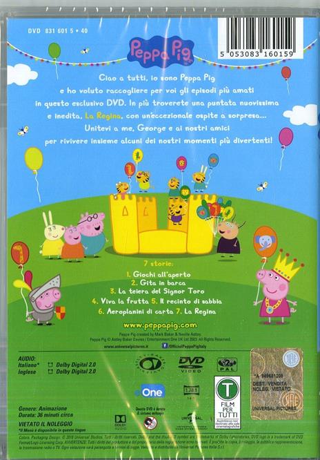 Peppa Pig. La regina (DVD) di Neville Astley,Mark Baker - DVD - 2