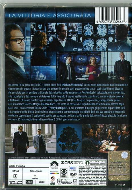 Bull. Stagione 1. Serie TV ita (6 DVD) di Dennis Smith,Douglas Aarniokoski,Dan Lerner,Peter Werner - DVD - 2