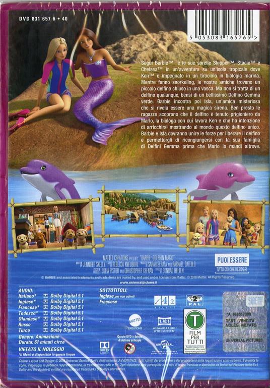 Barbie. La magia del delfino (DVD) di Conrad Helten - DVD - 2