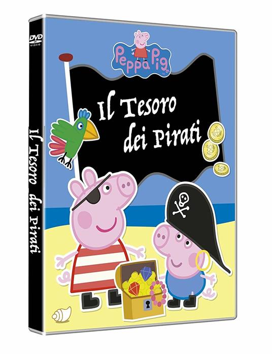 Peppa Pig. Il tesoro dei pirati (DVD) di Neville Astley,Mark Baker - DVD