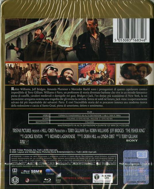 La leggenda del re pescatore (Blu-ray) di Terry Gilliam - Blu-ray - 2