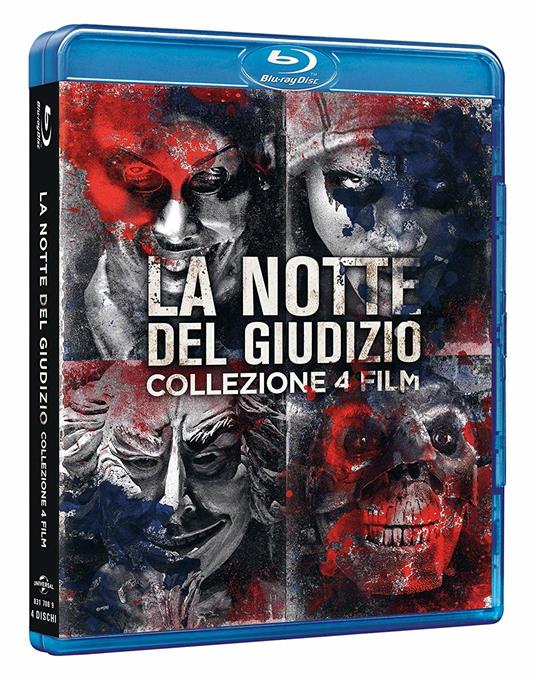 Notte del giudizio Collection. 4 film (4 Blu-ray) di James DeMonaco,Gerard McMurray