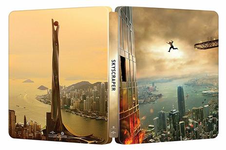 Skyscraper. Con Steelbook (Blu-Ray) di Rawson Marshall Thurber - Blu-ray - 3