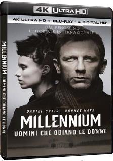 Millennium. Uomini che odiano le donne (Blu-ray + Blu-ray 4K Ultra HD) di David Fincher - Blu-ray + Blu-ray Ultra HD 4K