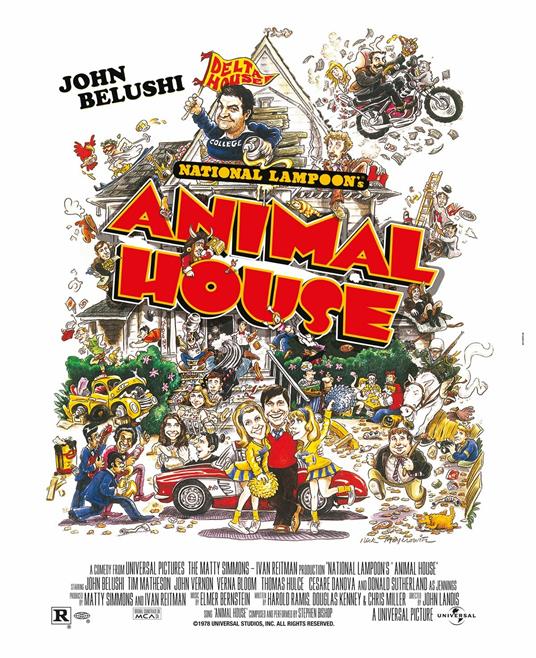Animal House. Con poster (DVD) di John Landis - DVD - 2