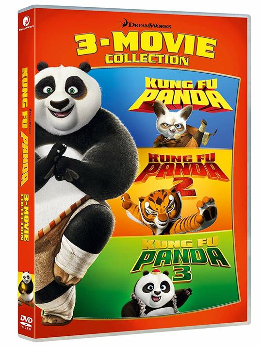 Kung Fu Panda Collection 1-3 (3 DVD) di Alessandro Carloni,Jennifer Yuh Nelson,Mark Osborne,John Stenveson