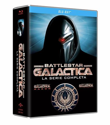 Battlestar Galactica. La serie completa. Serie TV ita (23 Blu-ray) di Michael Rymer,Nankin Michael,Rod Hardy,Segio Mimica- Gezzan - Blu-ray