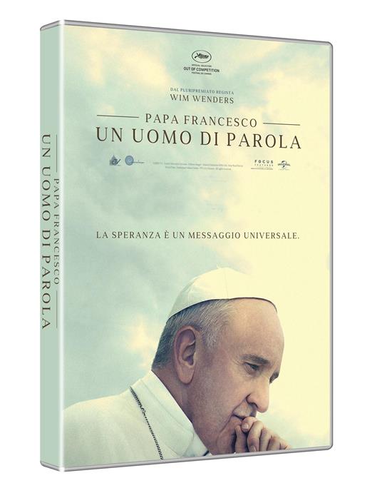 Papa Francesco. Un uomo di parola (DVD) di Wim Wenders - DVD