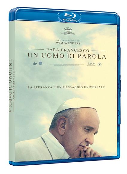 Papa Francesco. Un uomo di parola (Blu-ray) di Wim Wenders - Blu-ray
