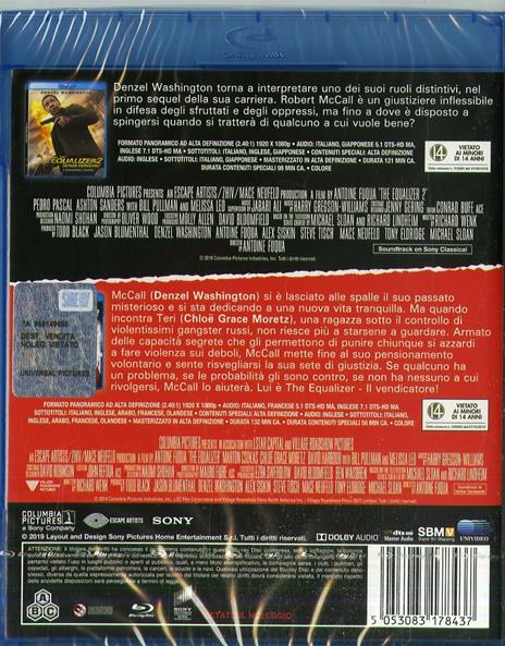 The Equalizer Collection 1, 2 (2 Blu-ray) di Antoine Fuqua - 2