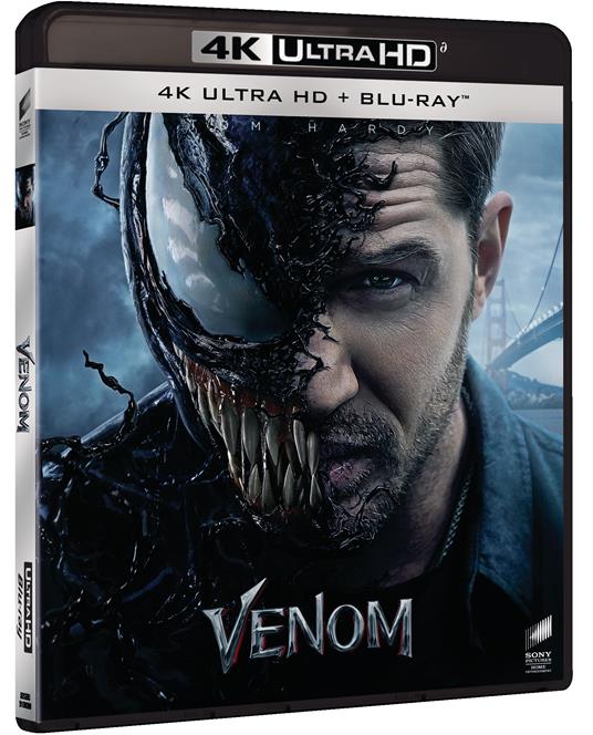 Venom (Blu-ray + Blu-ray 4K Ultra HD) di Ruben Fleischer - Blu-ray + Blu-ray Ultra HD 4K