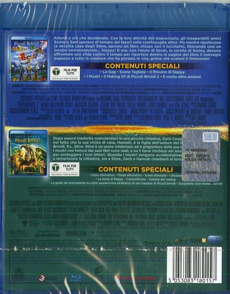 Piccoli brividi. Movie Collection (2 Blu-ray) di Rob Letterman,Ari Sandel - 2