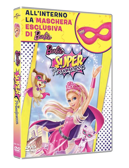 Barbie Super Principessa. Carnevale Collection (DVD + Maschera) di Zeke Norton - DVD