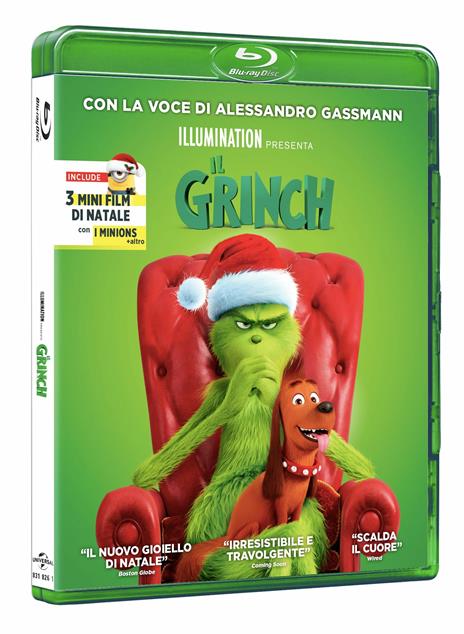Il Grinch (Blu-ray) di Yarrow Cheney,Scott Mosier - Blu-ray