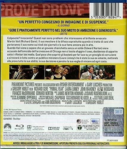 Schegge di paura (Blu-ray) di Gregory Hoblit - Blu-ray - 2