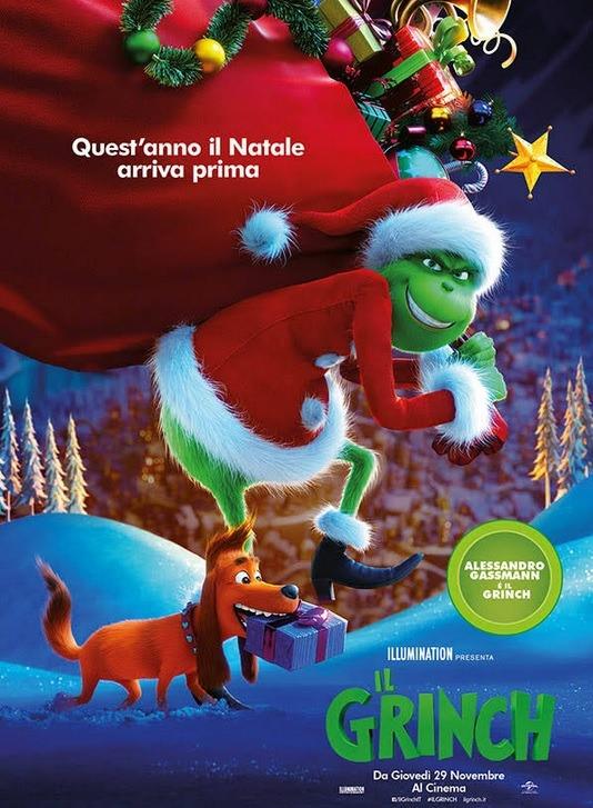 Il Grinch (Blu-ray + Blu-ray Ultra HD 4K) di Yarrow Cheney,Scott Mosier - Blu-ray + Blu-ray Ultra HD 4K