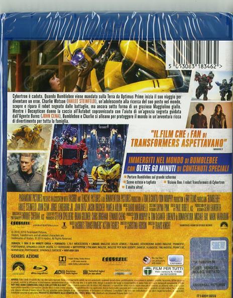 BumbleBee (Blu-ray) di Travis Knight - Blu-ray - 2