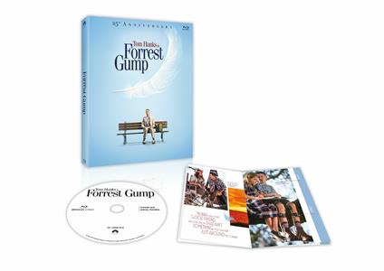 Forrest Gump. Edizione 25° anniversario (2 Blu-ray + Booklet) di Robert Zemeckis - Blu-ray