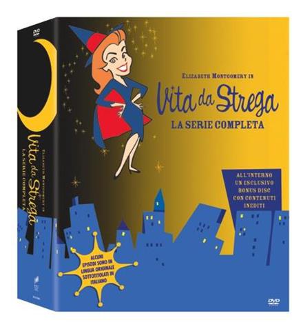 Vita da strega. Collezione completa. Stagioni 1-8. Serie TV ita (34 DVD) di William Asher,Ricahrd Michaels,R. Robert Rosenbaum,Richard Kinon - DVD