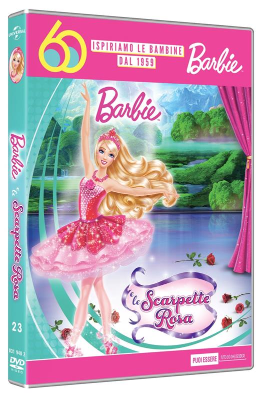 Barbie e le scarpette rosa. Barbie Ballerina. Edizione 60° anniversario (DVD) di Owen Hurley - DVD