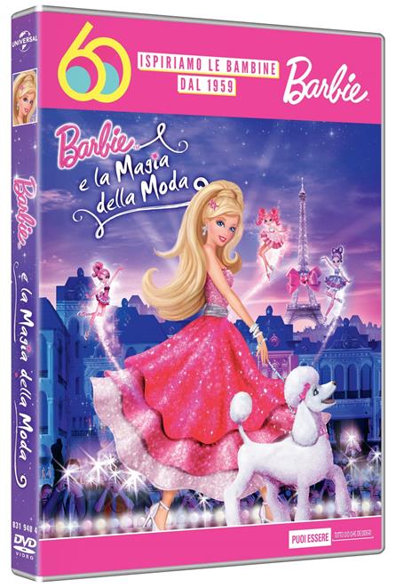 Barbie e la magia della moda. Barbie stilista. Edizione 60° Anniversario (DVD) - DVD