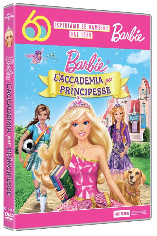 Barbie l'accademia delle principesse. Barbie principessa. Edizione 60° Anniversario di Zeke Norton - DVD
