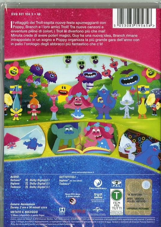 Trolls. La festa continua. Stagione 4 (DVD) di Matthew Beans - DVD - 2