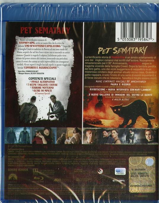 Pet Sematary 2 Film Collection (Blu-ray) di Kevin Kölsch,Dennis Widmyer,Mary Lambert - 2