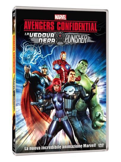 Avengers Confidential. La Vedova Nera & Punisher (DVD) di Kenichi Shimizu - DVD