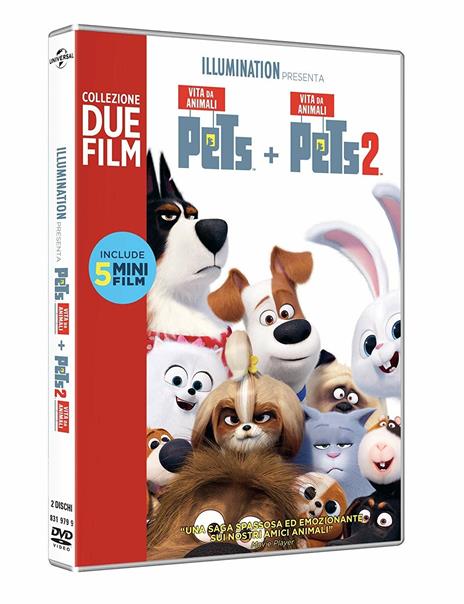 Cofanetto Pets Collection 1-2 (DVD) di Chris Renaud,Yarrow Cheney - DVD