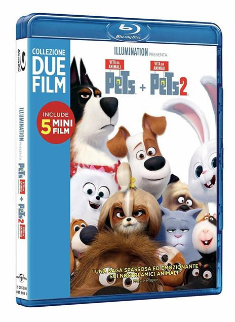 Cofanetto Pets Collection 1-2 di Chris Renaud,Yarrow Cheney - Blu-ray