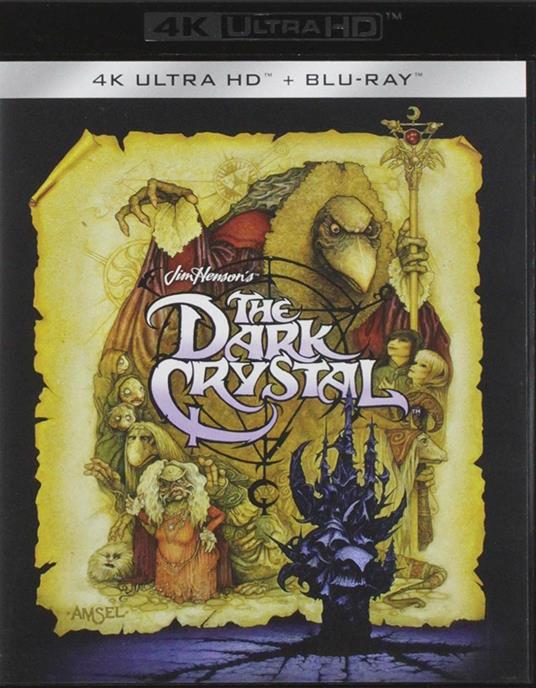 Dark Crystal (Blu-ray + Blu-ray 4K Ultra HD) di Frank Oz,Jim Henson - Blu-ray + Blu-ray Ultra HD 4K