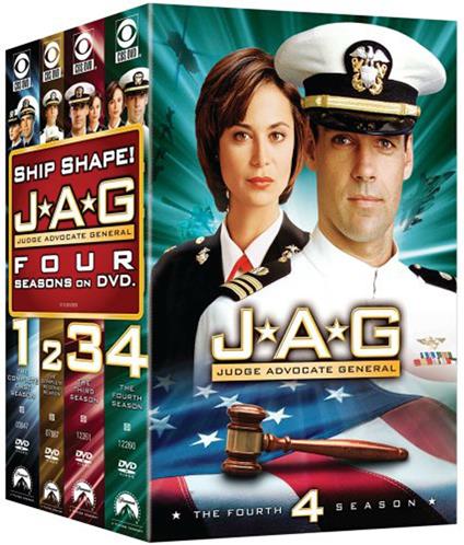 JAG Avvocati in divisa. Stagioni 1-4. Serie TV ita (22 DVD) di Donald P. Bellisario,Joe Napolitano,Jim Johnston,Ray Austin,Greg Beeman - DVD