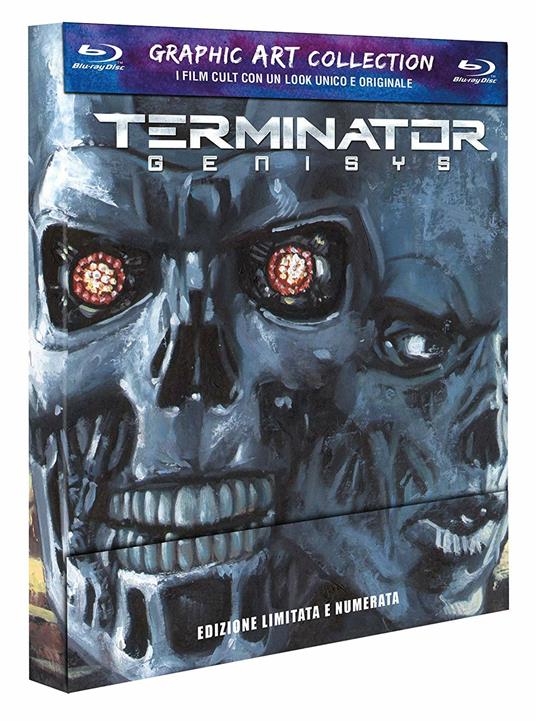 Terminator. Genisys. Graphic Art (Blu-ray) di Alan Taylor - Blu-ray